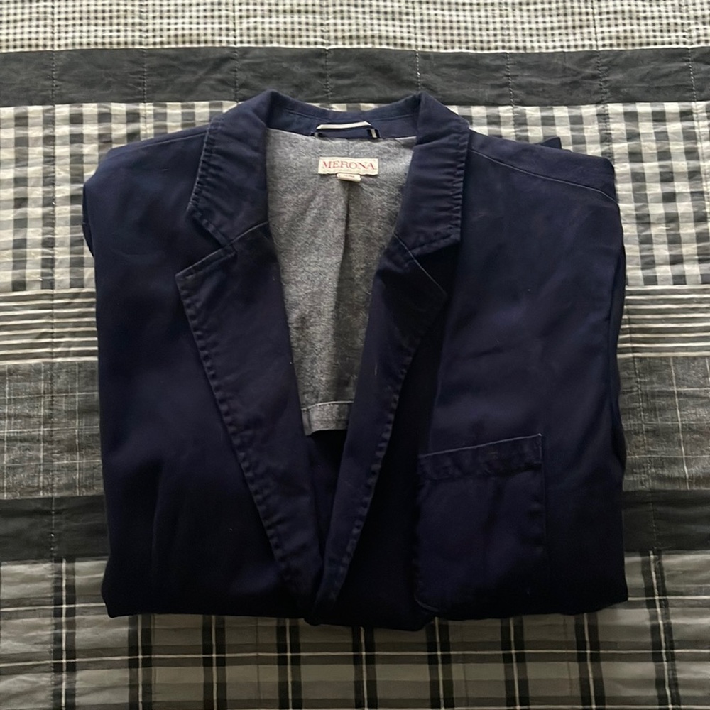 Merona mens medium blue jacket